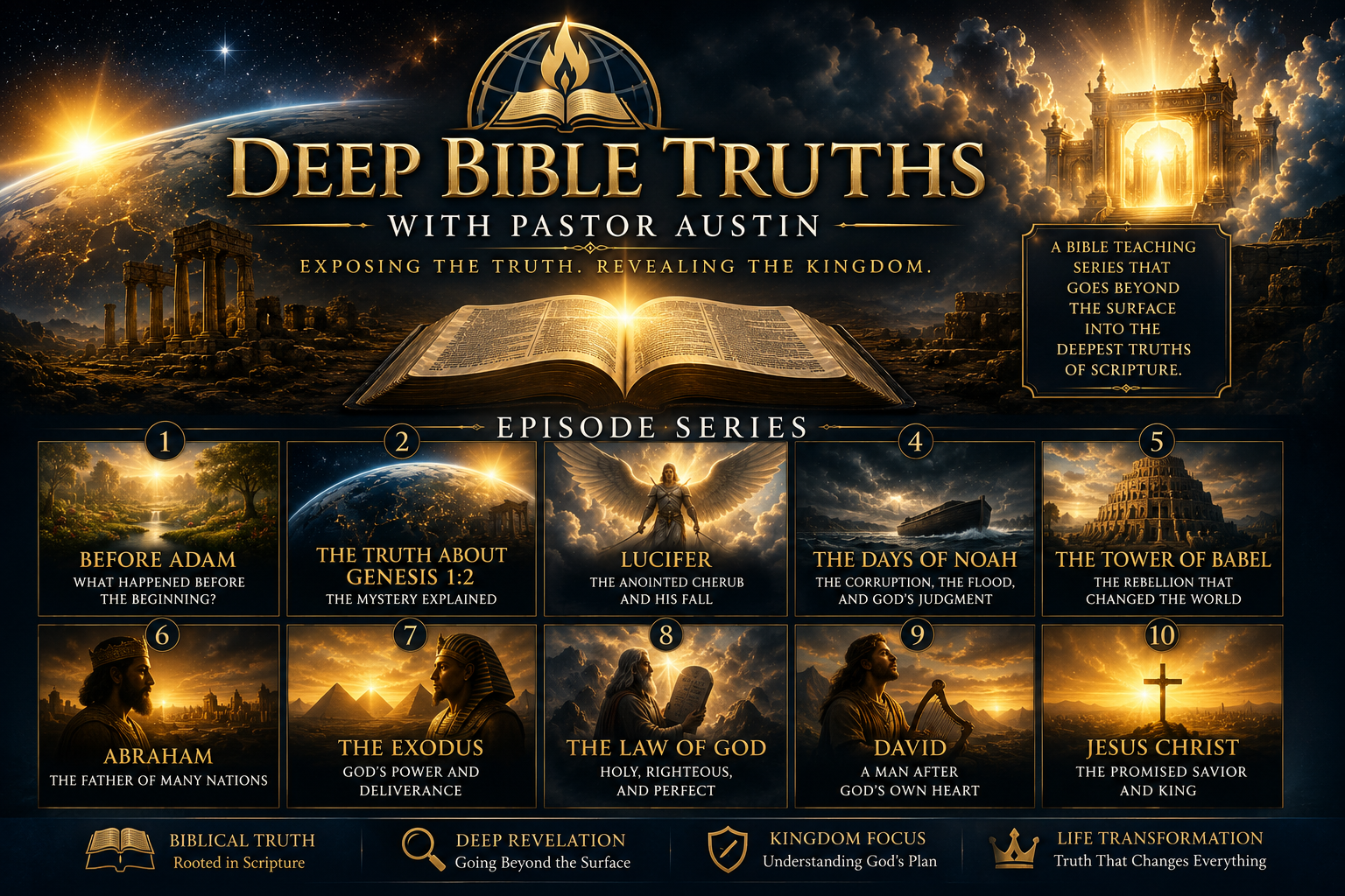 Deep Bible Truths with Pastor Austin — Episode Series